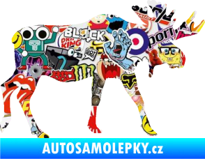 Samolepka Los 008 pravá Sticker bomb