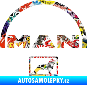 Samolepka MAN - Truck Sticker bomb