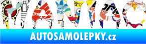 Samolepka Maniac 001 Sticker bomb