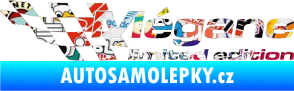 Samolepka Mégane limited edition levá Sticker bomb
