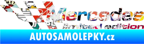 Samolepka Mercedes limited edition levá Sticker bomb