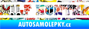 Samolepka Milf hunter nápis Sticker bomb