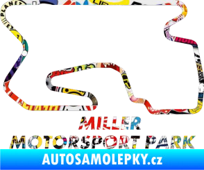Samolepka Okruh Miller Motorsport Park outer Sticker bomb