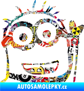 Samolepka Mimoň 002 pravá Sticker bomb