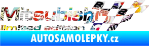 Samolepka Mitsubishi limited edition pravá Sticker bomb