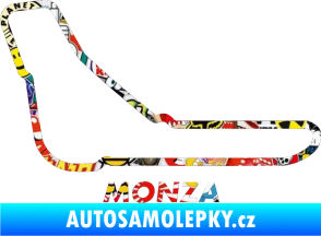 Samolepka Okruh Monza Sticker bomb