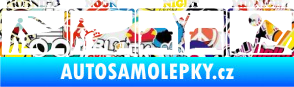 Samolepka Morning noon night midnight Sticker bomb