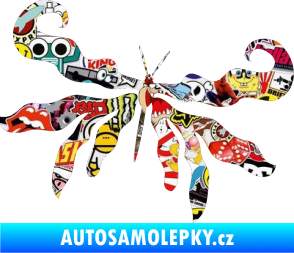 Samolepka Motýl 004 pravá Sticker bomb