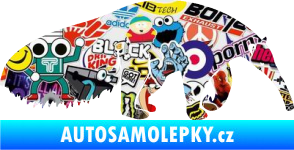 Samolepka Mravenečník 001 pravá Sticker bomb
