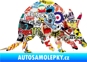 Samolepka Mravenečník 002 pravá Sticker bomb