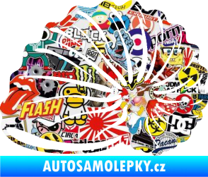Samolepka Mušle 002 levá ulita Sticker bomb