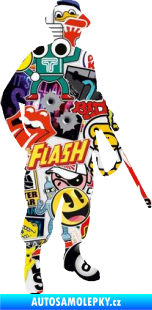 Samolepka Myslivec 004 pravá Sticker bomb