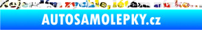 Samolepka Nejezdím rychle, létám nízko... nápis Sticker bomb