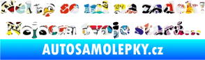 Samolepka Nelep se mi na zadek, nejsem tvoje stará 002 nápis Sticker bomb