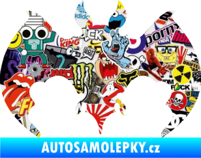Samolepka Netopýr 002 Sticker bomb