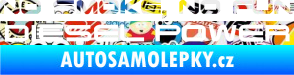 Samolepka No smoke. no fun, diesel power nápis Sticker bomb