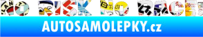Samolepka No risk no race 001 Sticker bomb