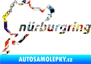 Samolepka Nurburgring Sticker bomb