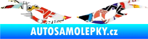 Samolepka Oči 003  Sticker bomb