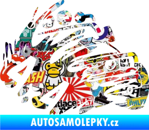 Samolepka Off Road 002 pravá 4x4 Sticker bomb