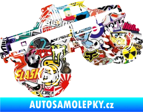 Samolepka Off Road 003 pravá Sticker bomb