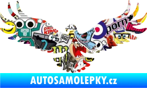 Samolepka Orel 006 levá Sticker bomb