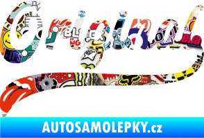 Samolepka Original nápis Sticker bomb