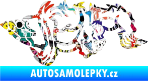 Samolepka Ostnatej pravá Sticker bomb