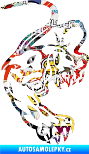 Samolepka Panter pravá Sticker bomb