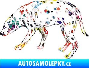 Samolepka Pes 001 levá Dalmatin Sticker bomb