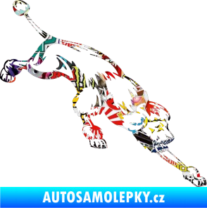 Samolepka Pes 022 pravá Pudl Sticker bomb