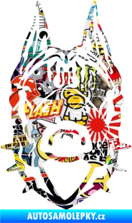 Samolepka Pes 118 boxer Sticker bomb