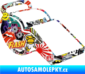 Samolepka Píšťalka 001 pravá Sticker bomb