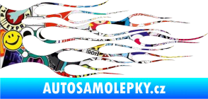 Samolepka Plameny 023 Sticker bomb