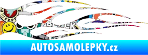 Samolepka Plameny 059 Sticker bomb
