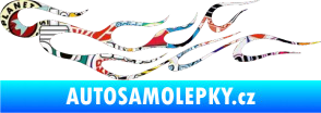 Samolepka Plameny 083 Sticker bomb
