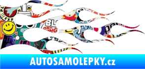 Samolepka Plameny 088 Sticker bomb
