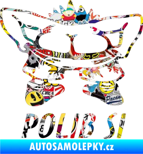 Samolepka Polib si Sticker bomb