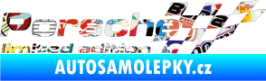 Samolepka Porsche limited edition pravá Sticker bomb