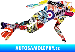 Samolepka Potápěč 002 pravá Sticker bomb