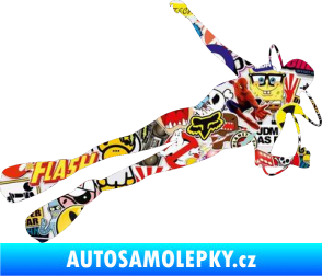 Samolepka Potápěč 004 pravá Sticker bomb