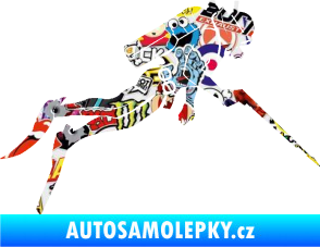 Samolepka Potápěč 010 pravá Sticker bomb