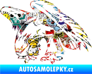 Samolepka Predators 001 levá orel Sticker bomb