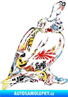 Samolepka Predators 013 pravá sup Sticker bomb