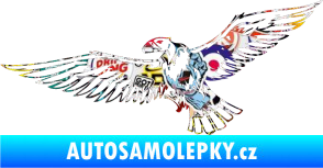 Samolepka Predators 028 levá sup Sticker bomb