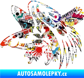 Samolepka Predators 034 levá Sticker bomb