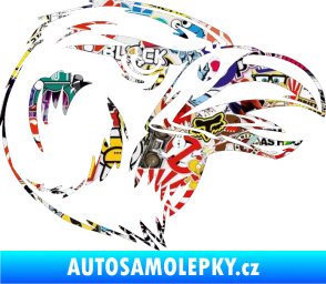 Samolepka Predators 037 pravá Sticker bomb