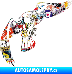 Samolepka Predators 041 pravá Sticker bomb