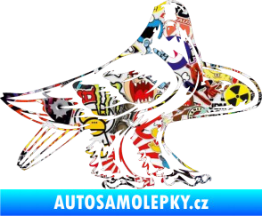 Samolepka Predators 047 pravá Sticker bomb