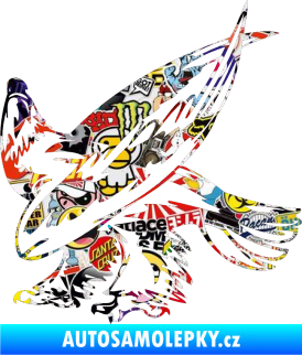 Samolepka Predators 049 levá Sticker bomb